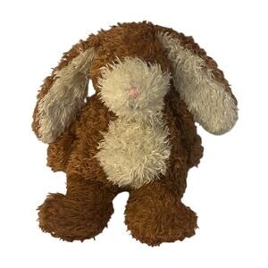 Jellycat Bramble Bunny Rabbit Soft Plush Toy - Brown - 7" Retired